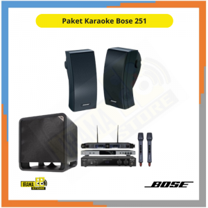 Paket Karaoke Speaker Bose 251 - No Touchscreen